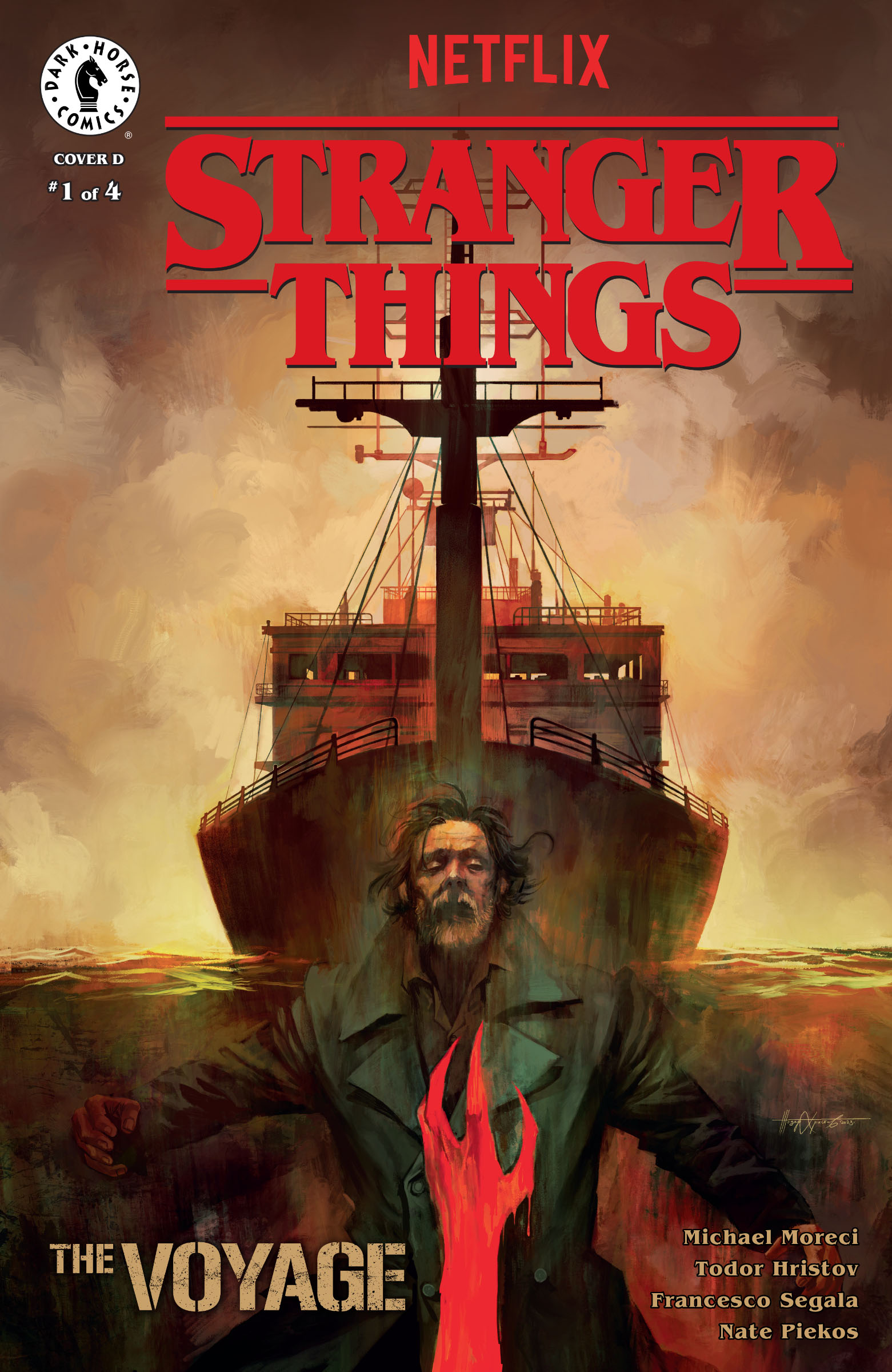 Stranger Things: The Voyage #1 Todor Hristov Variant 