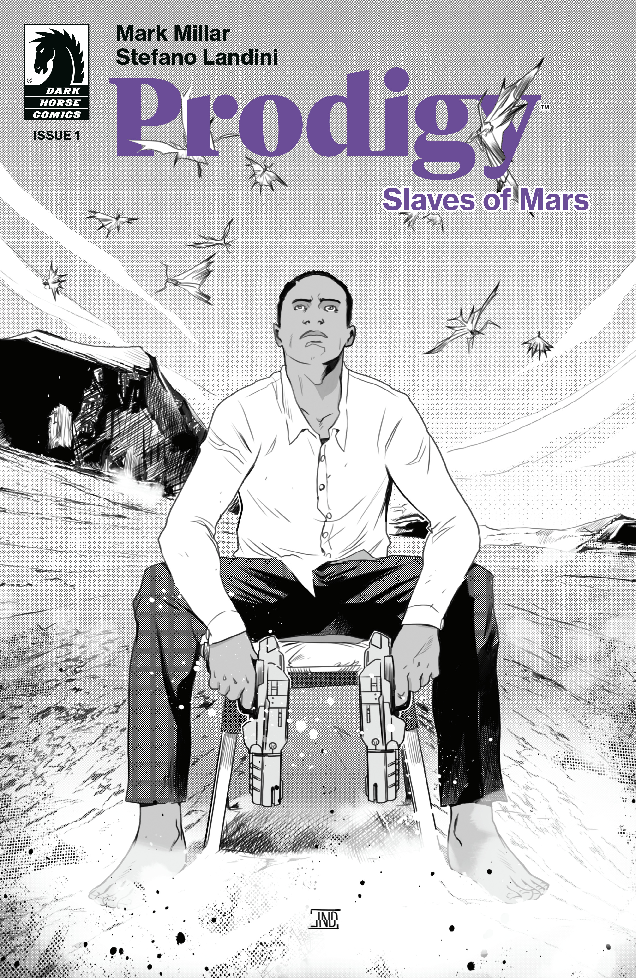 Prodigy Slaves of Mars #1 B&W Variant