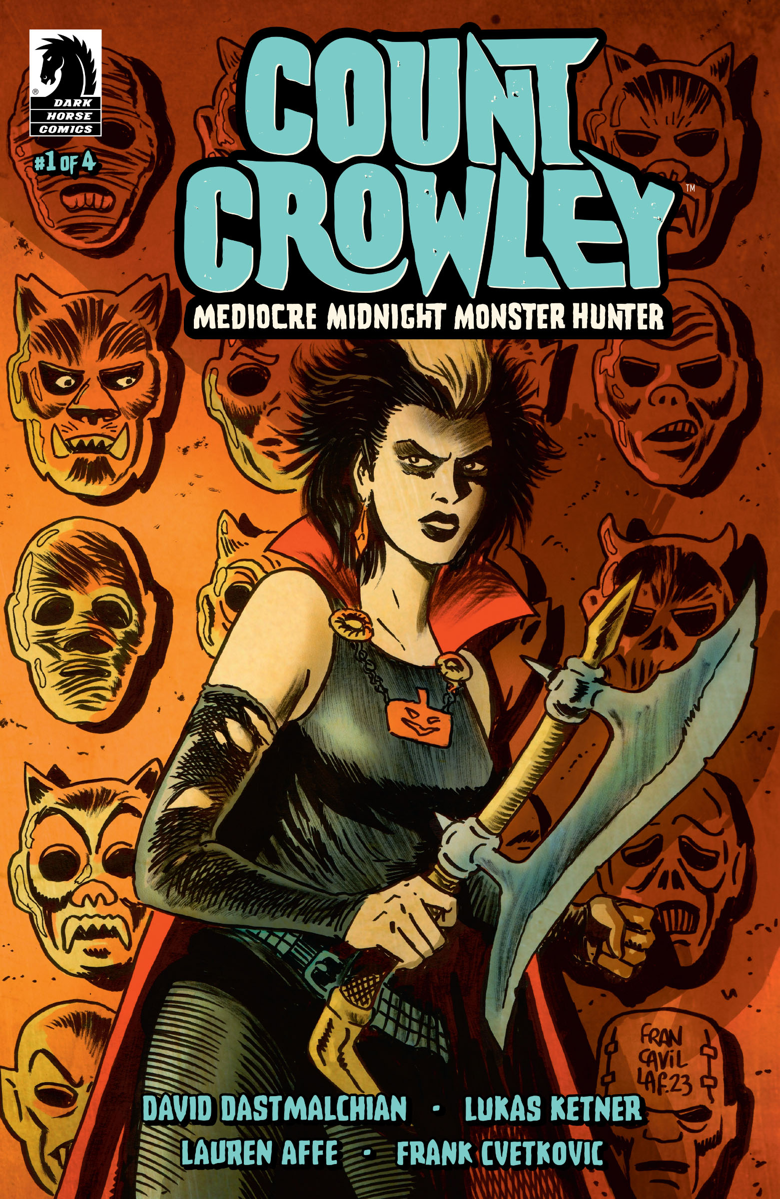 Count Crowley: Mediocre Midnight Monster Hunter #1 CVR B FRANCAVILLA