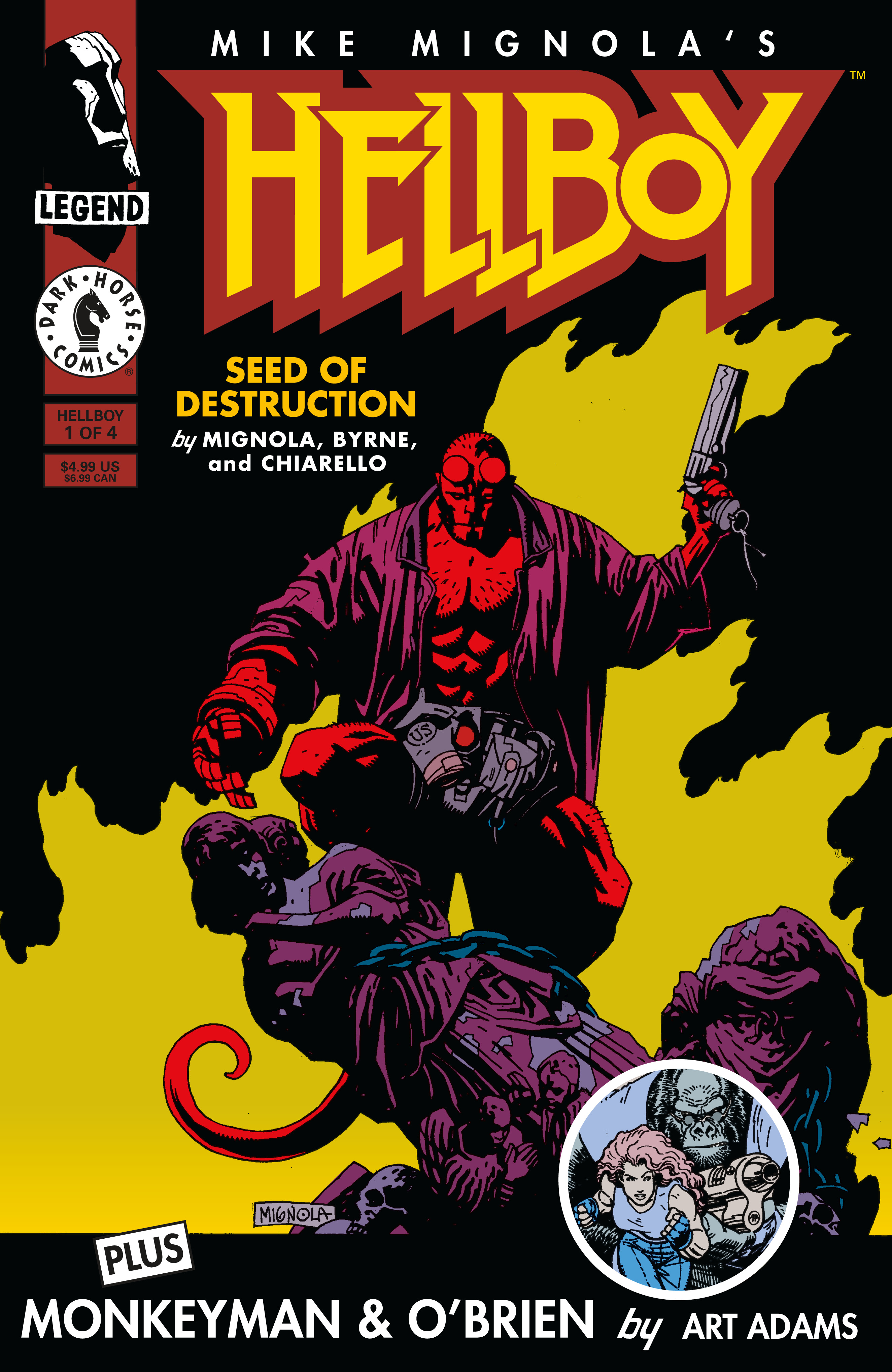 Hellboy: Seed of Destruction #1 Facsimile Reprint