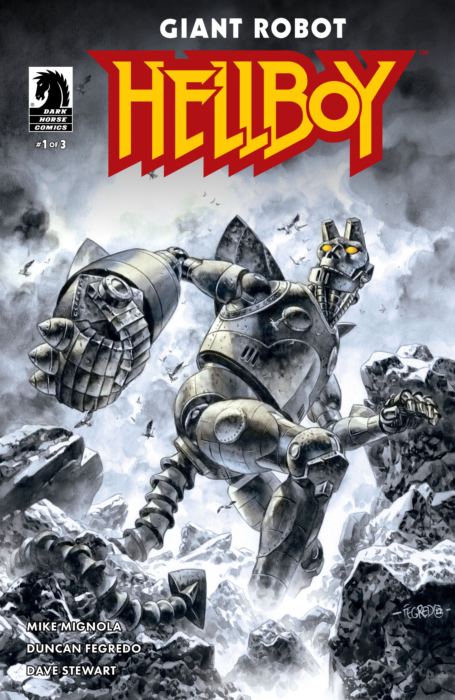 Giant Robot Hellboy #1 