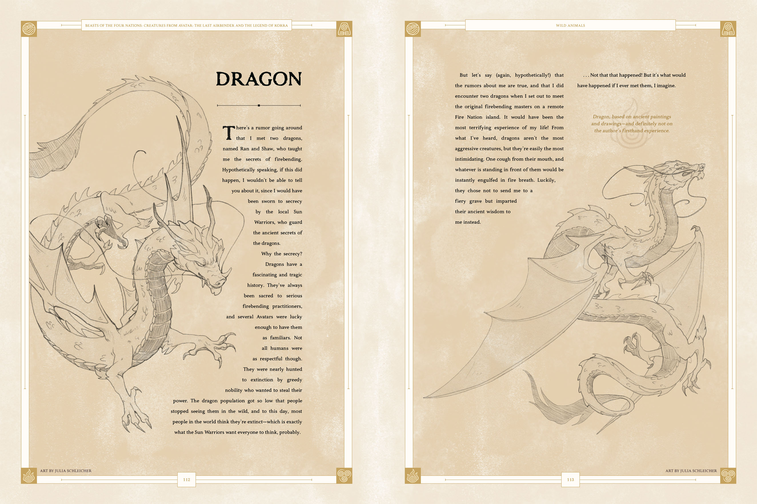 Preview page 5: Dragon spread